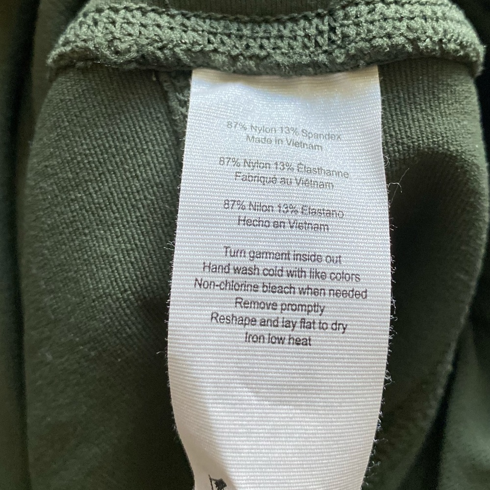 ALO Yoga Green Multi Legging Sz Large - Picture 8 of 15